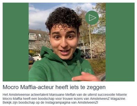 Marouane in AmstelveenZ