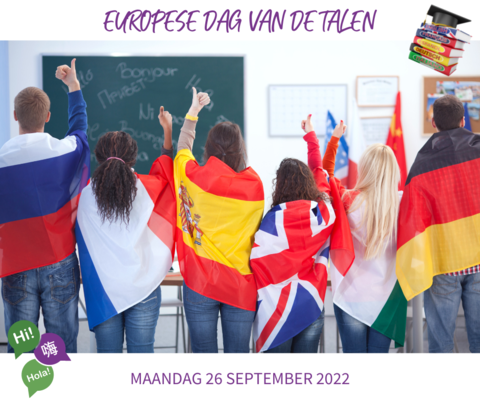 Europese dag van de talen 26 september 2022
