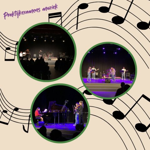 Praktijkexamens muziek