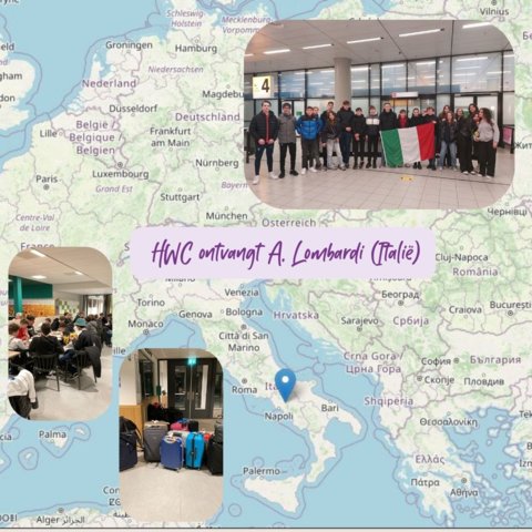 uitwisselingsprogramma tussen HWC en Lom Bardi Italië.