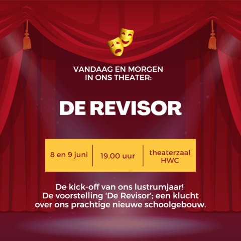 Vanavond in ons theater