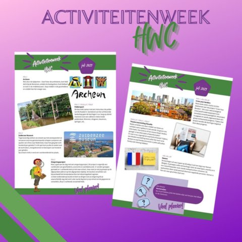 Activiteitenweek juli 2023 Instagram-bericht Vierkant