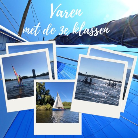 Varen met de 3e klassen