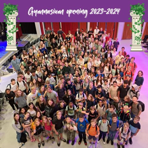 Gymnasium opening 2023-2024
