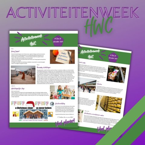 Activiteitenweek dec 2023 Instagram-bericht Vierkant