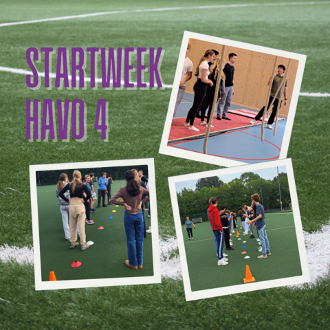Startweek havo 4 Instagram-bericht