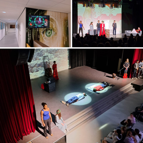 Gymnasium 6 speelt Antigone