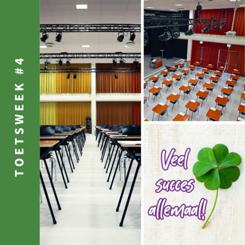 Laatste toetsweek 2025 Instagram-bericht Vierkant
