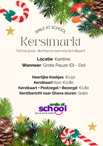 Poster kerstactie Smile at School-1