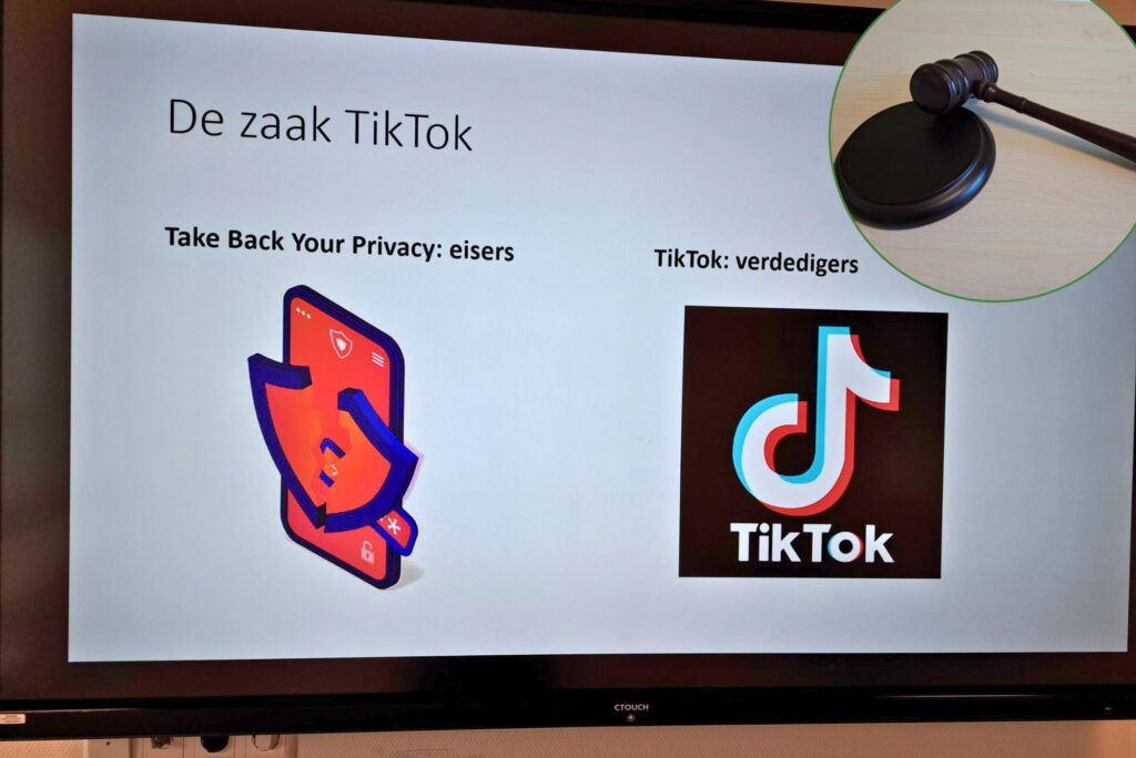 TikTok voor de rechter op het HWC
